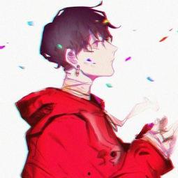 吃瓜男生动漫头像